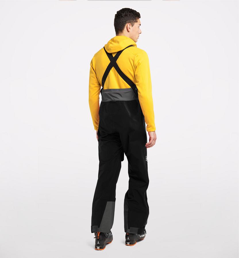 Haglöfs Mens Vassi GTX Pro Ski Pants Black New Zealand 31625BGEX